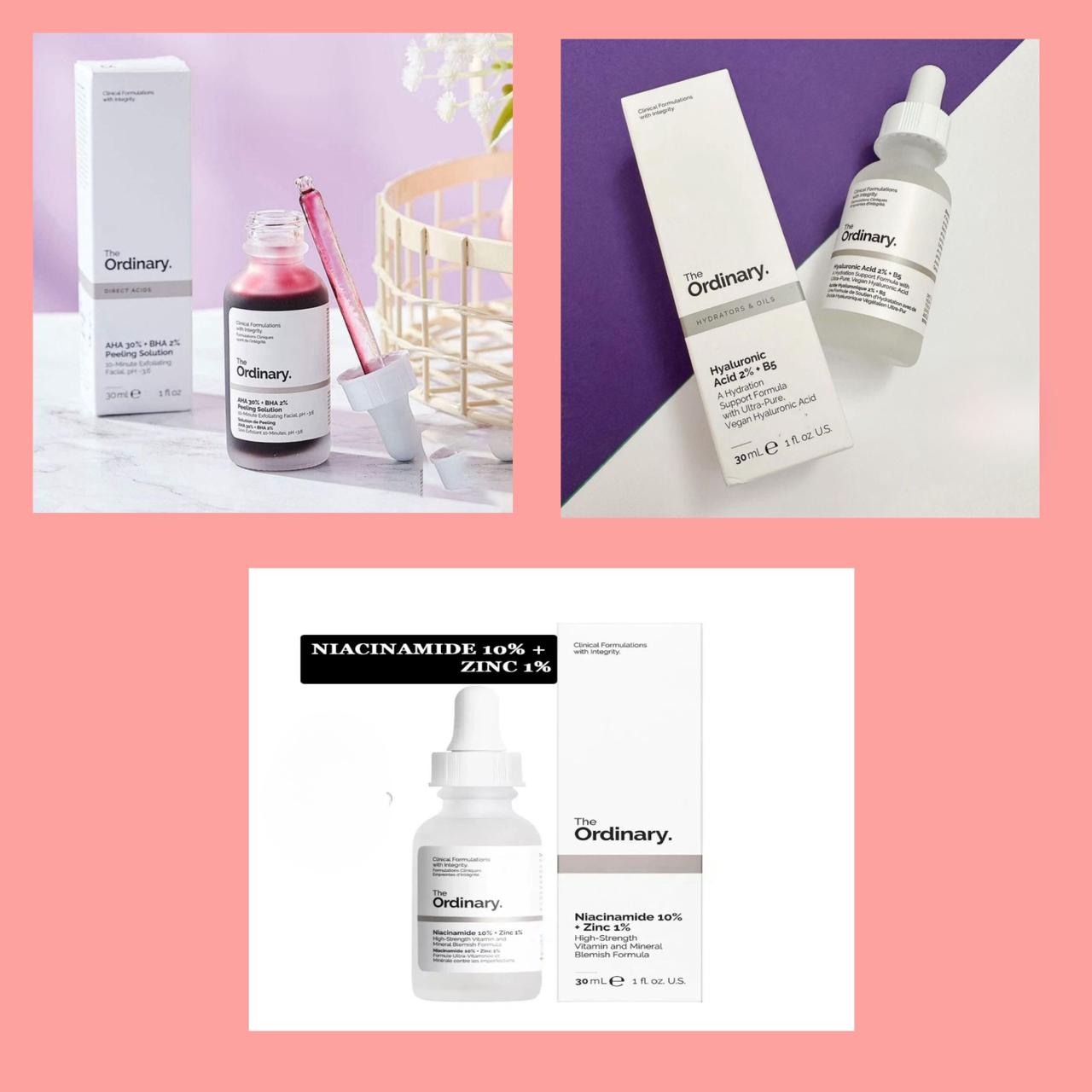 عرض خاص 3 أنواع من منتجات The Ordinary